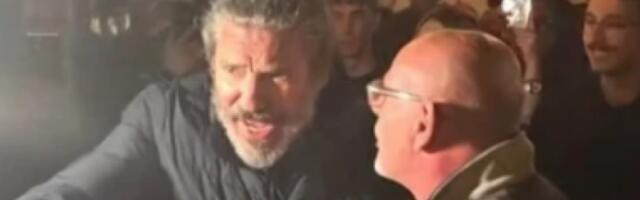 NIJE ŽRTVA NEGO NASILNIK! Gagi Jovanović napao čoveka u Zemunu - PIJAN PREDVODI BLOKADERSKI PROTEST! (VIDEO)