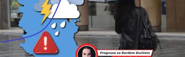 Kiša, pa razvedravanje, EVO i kad: Temperatura do 26