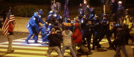 Nasilje na demonstracijama Trumpovih pristalica