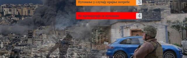 PUTNICI, OVE ZEMLJE SU VISOKORIZIČNE! Ministarstvo izdalo hitan apel: Na "semaforu država" čak 13 destinacija u CRVENJ ZONI