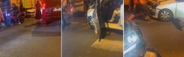 Karambol kod Košutnjaka: Udes kamiona gradske čistoće i dva automobila, stvaraju se gužve (VIDEO)