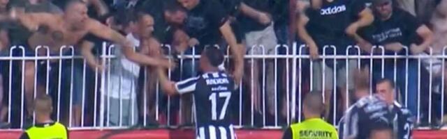 Ovako je Partizan došao do prvog gola u novoj sezoni, Aleksić precizan, odmah otrčao kod Grobara u Ubu