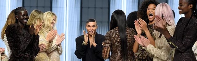 Olivije Rusten proslavio je 10 godina kao kreativni direktor kuće Balmain