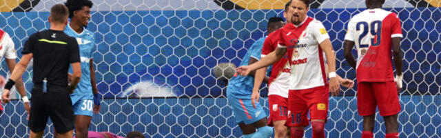 BRUKA I SRAMOTA VOJVODINE: Zenit PRETUKAO srpsku ekipu - neverovatan broj golova u mreži Novosađana!