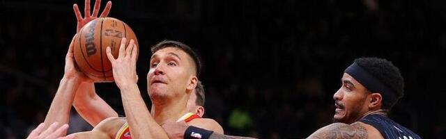 Bogdanović nikako da namesti nišan, Niksi pregazili Atlantu u Medison Skver gardenu (VIDEO)