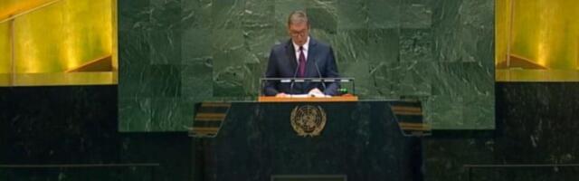 Vučićev govor u polupraznoj sali UN: Region ga video drugačije nego delegacija