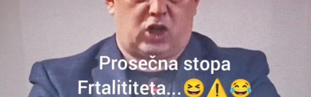 A u niškoj Skupštini o "frtalitetu", ako znate šta je to: Predsednik parlamenta "briljirao" (VIDEO)