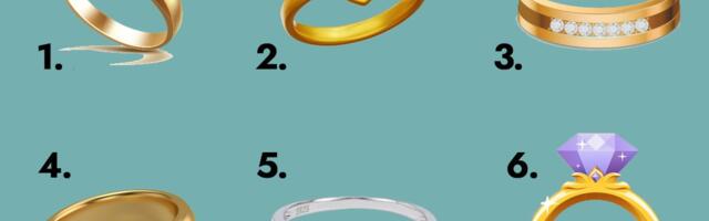 Test ličnosti: Prsten koji odaberete, otkriva kakvog partnera tražite i šta srce priželjkuje