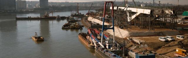 Zatvaranje međunarodnog plovnog puta zbog izgradnje novog mosta na Savi u Beogradu