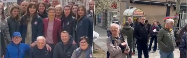 ŠTAND SNS KRCAT, BLOKADERIMA NIKO NI DA PRIĐE! Ovakva je situacija u Aranđelovcu pred lokalne izbore - sasvim je jasno koga ima više, kome narod daje podršku