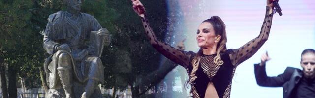 Performans za Njegoša, angažovana Severina