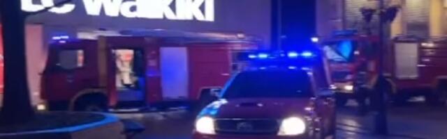 Veliki požar u Knez Mihailovoj (VIDEO)