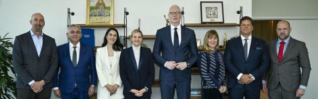 Delegacija OKS-a u Lozani u poseti MOK-u, Tomašević razgovarao sa Kirsti Koventri /FOTO/