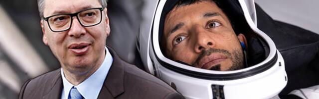 ISPISAO ISTORIJU U SVEMIRU, A SADA JE U SRBIJI! Vučić se sastaje sa ministrom omladine Emirata, poznat je i kao astronaut i velika zvezda na društvenim mrežama