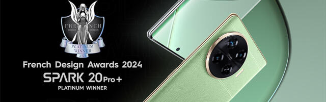 TECNO SPARK 20 Pro+ osvaja dve prestižne French Design Awards 2024