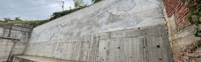 Završena izgradnja potpornog zida u Deligradskoj ulici, planiraju se još dva zida