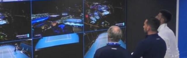 ĐOKOVIĆ BODRIO OLGU, PA ZAJEDNO PROSLAVILI POBEDE! Evo kako je sve to izgledalo (VIDEO)