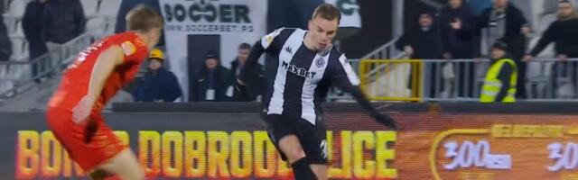 Goleada u Humskoj: Trifunović maestralnim golom vratio Partizan u vođstvo!