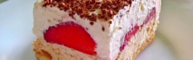 Jagode, maskarpone, piškote ... njam, njam (VIDEO)