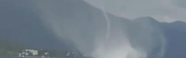 Drama na Krčkom mostu: Olujni vetar prevrnuo kamper, povređena jedna žena