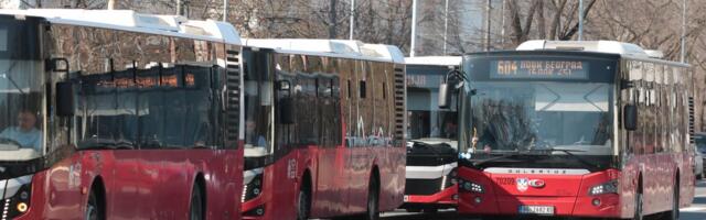 Od danas izmena režima rada GSP linija u Tabanovačkoj i Ulici Triše Kaclerovića