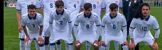 Mlađi omladinci Srbije odigrali nerešeno protiv Slovačke