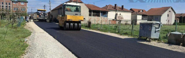 Cvetanović nadzirao radove u ulici u Bobištu