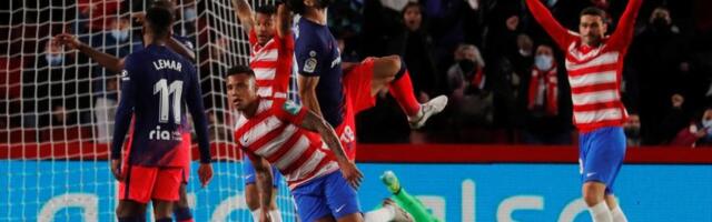 Potop šampiona: Četvrti vezani poraz Atletika, ni Granada mu više nije "mušterija" (VIDEO)
