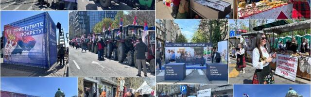 POSLEDNjE PRIPREME ZA SVENARODNI SKUP: Evo šta se trenutno dešava na ulicama Beograda (FOTO/VIDEO)