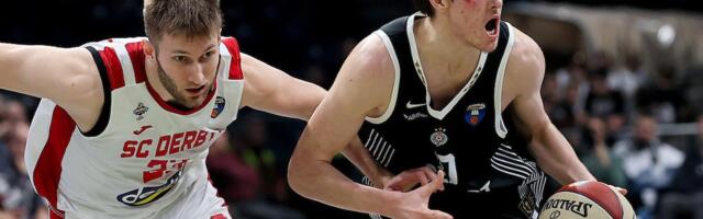 Ništa od večitog derbija u finalu: Partizan prosuo +14 i ostao bez borbe za trofej protiv Zvezde