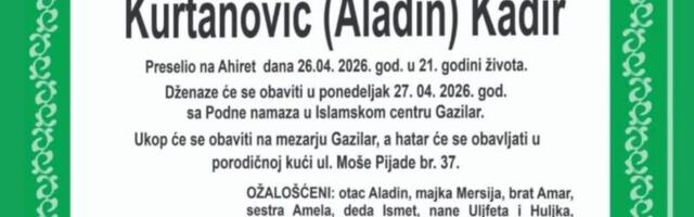 Poslednji ispraćaj: Poznat termin dženaze Kadiru Kurtanoviću