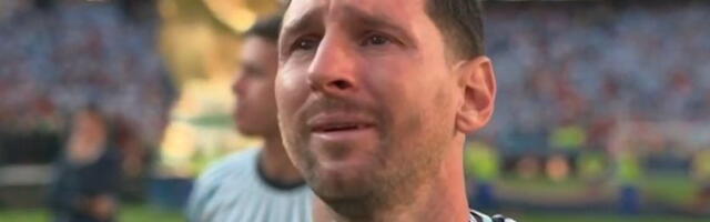 LIONEL MESI ZAPLAKAO POSLE FINALA: Slavnog Argentinca slomile emocije na ceremoniji dodele priznanja