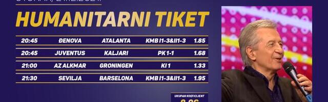 Humanitarni tiket u podne: Miroslav Ilić tipuje za lečenje Luke Kurjačkog