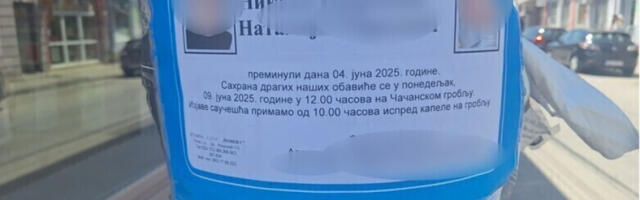 SAHRANJENI OTAC I TROMESEČNA BEBA POGINULI U STRAVIČNOJ NESREĆI KOD Prijatelji i porodica na večni počinak ispratili Nikolu M. (38) i Nataliju M.