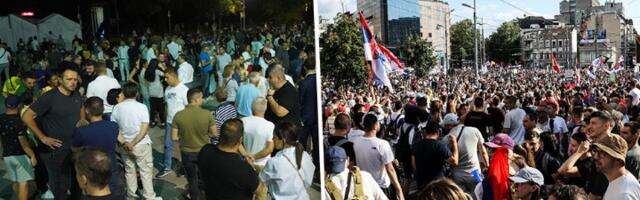 Prema zvaničnim podacima MUP: Studenti na Vidovdan okupili više ljudi nego naprednjaci juče u celoj Srbiji