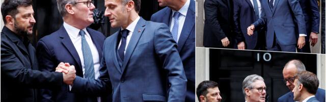 ZAVRŠEN SASTANAK U LONDONU! MERC, STARMER I MAKRON SNAŽNO UZ ZELENSKOG: "Dajemo podršku vašoj zemlji jer svi znamo da je sudbina Ukrajine - sudbina Evrope"