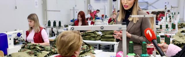 Ministarka Mesarović: Ženama zaposlenim u pogonu Yumco u Rudnoj Glavi nagrada od po 20.000 dinara