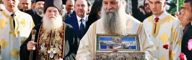 Министар Поповић и игуман Јефрем: Спасовданска литија је била величанствена