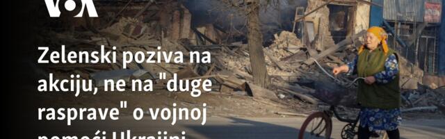 Zelenski poziva na akciju umesto "dugih rasprava" o vojnoj pomoći Ukrajini
