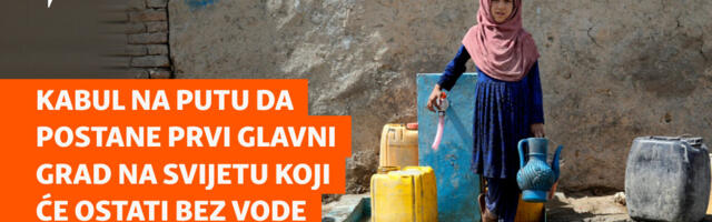 Kabul na putu da postane prvi glavni grad na svijetu koji će ostati bez vode