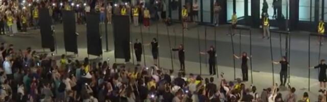 Performans na Prokopu: 16 minuta tišine