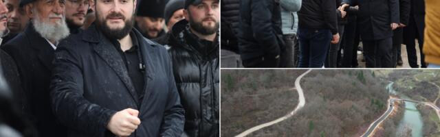 ASFALTIRAN PUT U MOSTIRU – Zukorlić: Mi smo politika koja čuva dostojanstvo ljudi