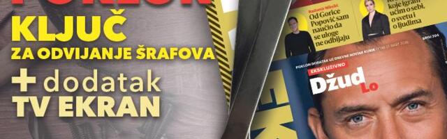 DANAS UZ KURIR STIŽE DVOSTRUKI POKLON – TV EKRAN I KLJUČ ZA ODVIJANJE ŠRAFOVA!