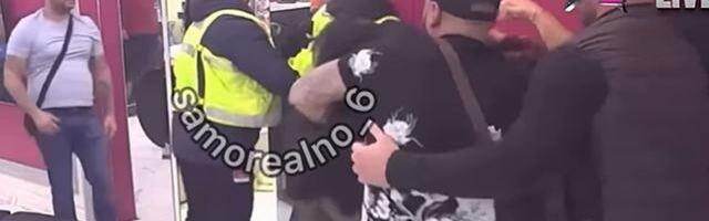 KARAMBOL U ELITI, OBEZBEĐENJE NAPRAVILO ŽIVI ZID: Maja Marinković napala Uroša Stanića: Čupala ga i udarila pesnicom u glavu