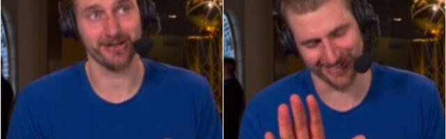 Hahaha, reši ga, bre! Jokara ugasio Amera za sva vremena, ovo morate da vidite (VIDEO)