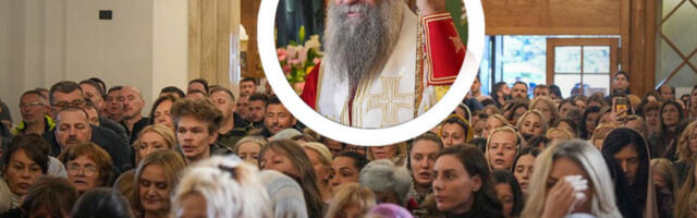 “NE MOŽEMO VOLETI BLIŽNJEG AKO NE VOLOMO BOGA”: Poruka patrijarha Porfirija odjeknula hramom Svetog Dimitrija na Novom Beogradu
