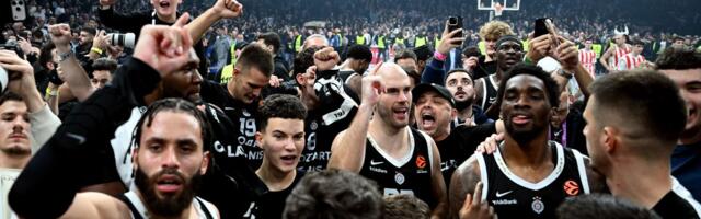 Lakić i Bošnjaković "navukli" Vašingtona na Partizan! Ludnica se iz Arene prelila u Humsku! /VIDEO/