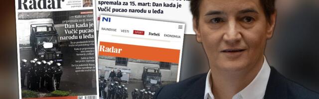 BLOKADERSKI MEDIJI LANSIRALI LAŽ O VUČIĆU BAŠ NA DAN KAD JE UBIJEN ĐINĐIĆ! Ana Brnabić: Sram vas bilo, ovim pucate u medije, ubijate profesionalizam