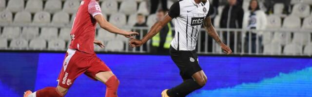 UŽIVO: Radnički - Partizan 0:1, Rikardo glavom na ubacivanje Meniga