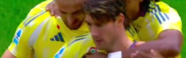 Vlahović opet dao gol, pa ga posvetio saigraču (VIDEO)